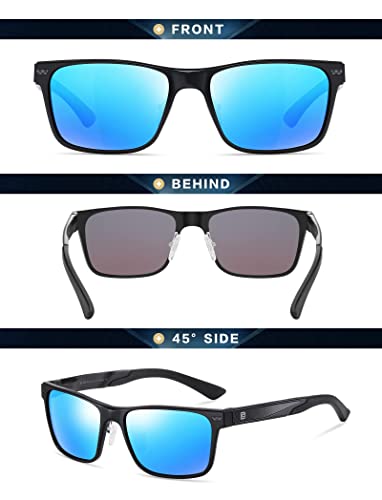 DUCO Mens Sports Polarized Sunglasses Bundle Polarized Driving Sunglasses for Men4