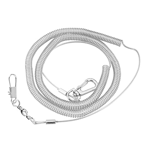 KASFDBMO 6M Parrot Cockatiels Bird Pet Correa Kits Anti-mordeduras Cuerda de entrenamiento para vuelo al aire libre Conure Fly Line