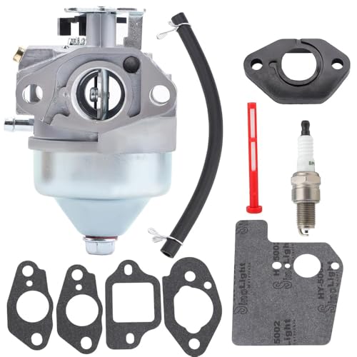 Hipa GCV190 Carburetor for Honda GCV190LA GCV190A HRX217 HRB217 HRX217K1 HRX217K2 HRX217K4 HRX217K5 Lawn Mower Replace 16100-Z0Y-813