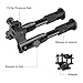 Feyachi 3 in 1 Tactical Riflebipod + Rail Mount Adapter + Barrel Clamp Adjustable Height from 6.5