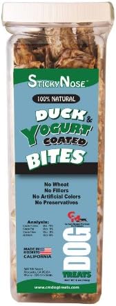 Sticky Nose Duck And Yogurt Bites For Dogs, 9-Ounce