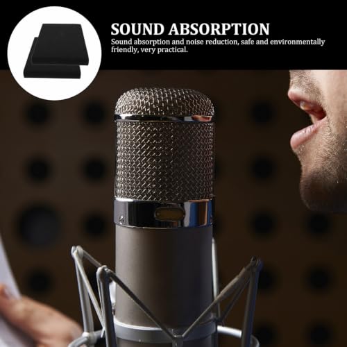 Yardwe 2 Sets Almohadillas de Aislamiento para Monitor de Alta Densidad para Reducción de Ruido Acústico para Sistemas de Audio y Grabación miniatura 7