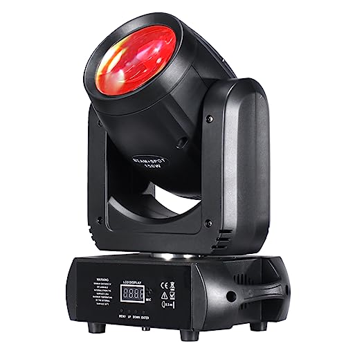 150W Moving Head DJ Lights LED Stage Light Mini Beam Spot 8 Gobos...