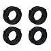 1-1/4" Bore Double Split Shaft Collar Black Oxide Set Screw Style (4 PCS)