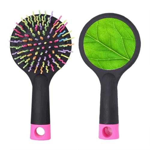 Brosse à cheveux démêlante anti-casse avec sa base coussin protectrice