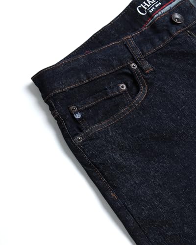 Chaps Men's Relaxed Fit Jeans - Straight Leg Stretch Comfort Denim Jeans for Men3