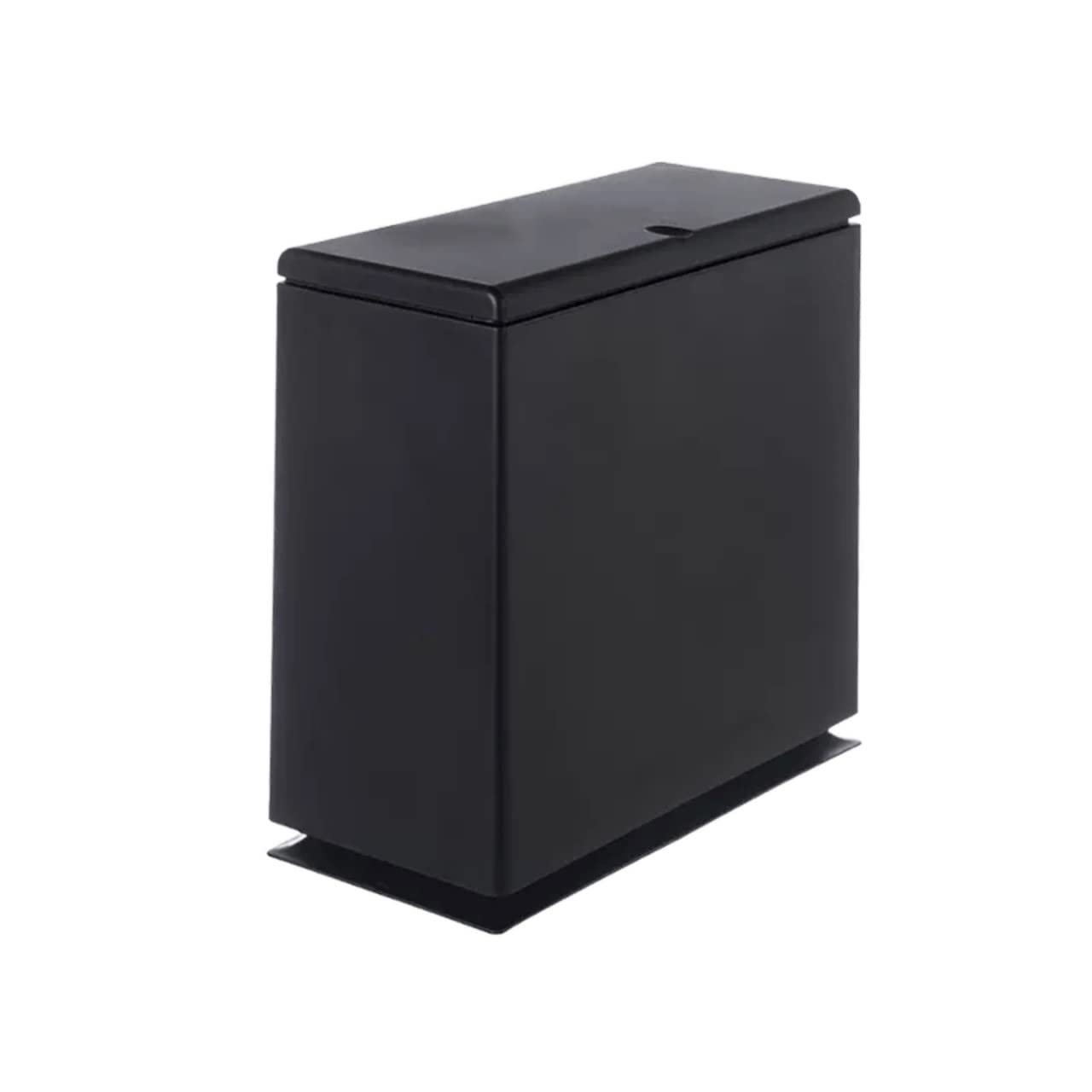 Papelera Papelera Rectangular De Oficina bote de basura(Negro)