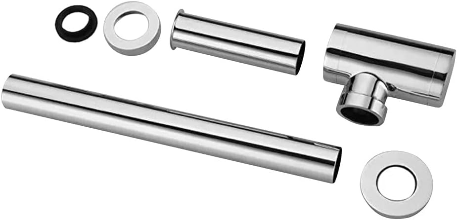 Bathroom Basin Bottle Trap Up Drain Stopper with Overflow Sink Drain Kit Siphon Waste Drain Chrome