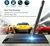 Graphics Drawing Tablet, UGEE M708 10 x 6 inch Large Drawing Tablet with 8 Hot Keys, Passive Stylus of 16384 Levels Pressure, UGEE M708 Graphics Tablet for Paint, Design, Art Creation Sketch