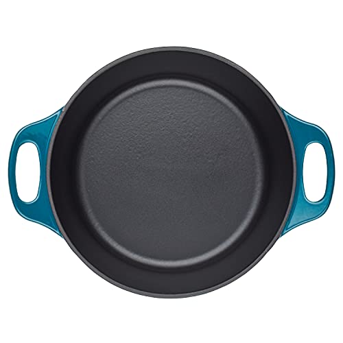 Rachael Ray Dutch Oven 5qt Teal thumbnail 6