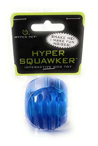 Hyper Pet Squawker Ball Dog Toy, Medium, Green/White #TOP15