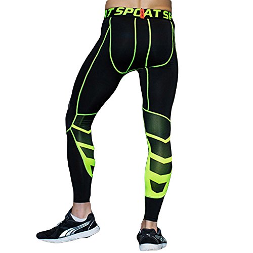 FELiCON Calzamaglia Sportiva da Uomo, a