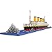 Produktbild Loads Technik Titanic Schiff Bausteine Bauset, 1860 Teile Techik Titanic Schiff Modell, Kompatibel mit Lego Technik