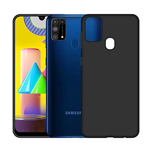Image of Case Creation Luxurious OG Series for Samsung Galaxy F41 Case Cover,Anti-Dirty Slim Case Frosted Matte Cute Candy TPU Raised Bezel (Splash of Color) Back Cover for Samsung F41 -Black