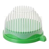 SEGURO: Utilizamos un material plástico libre de BPA no transferirá ninguna toxina de transferencia del tazón real en los ingredientes frescos Que está a punto de comer.