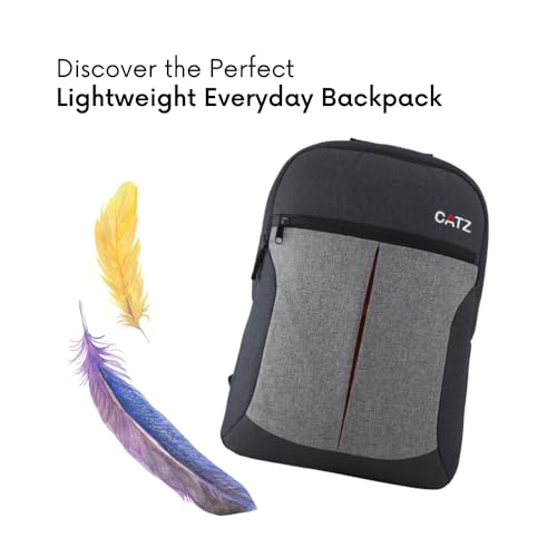 Image of CATZ 17 Litres inchMedley inch Trendy Two-Toned Backpack (Fits 15.6 inch Laptops, Multicolor)
