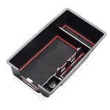 【Fácil de instalar】: ¡Solo lleva unos segundos instalarlo! No se necesitan herramientas. Este organizador de la caja del reposabrazos de la consola central combina perfectamente con el interior del automóvil original. Se puede instalar directamente sin modificaciones. Todavía hay mucho espacio debajo para almacenar artículos más grandes.