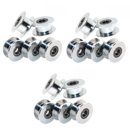 Poulies synchrones aluminium iplusmile anti-glissement pour guidage CNC