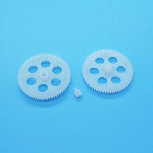 Nologo Wyx-Chilun, Pinion Modulus 0.3M Plastic Gear Remote Control Helicopter Accessories Aircraft Model Reduction Copper Gear (Size : 7T 1A Copper) #TOP27