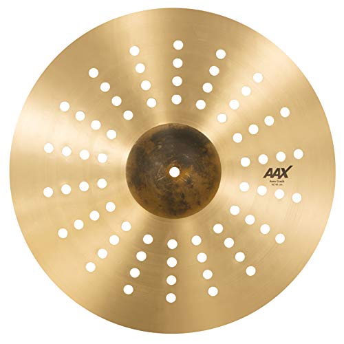 Cymbale AAX 18 Aero Crash Sabian à perforation pour attaque rapide