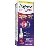 Licefreee Spray! Head Lice Treatment for Adults and Kids - Includes Professional Metal Nit and Lice Comb, 6 Fluid Ounce
