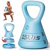 EAST MOUNT 15LB Adjustable Kettlebell Set – 3-in-1 (5/9/15 LB), Compact Adjustable Weights, Wide Triangle Handle and Wrist-Friendly Design for Home Gym, Full-Body Workouts and Strength Training