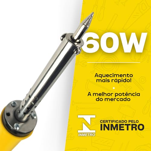 Ferro De Solda Profissional 127v 220v 60w Para Soldar Componentes elétrico Soldador (110V)