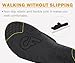 COFACE Womens Orthotic Slippers Comfort Plantar Fasciitis Arch Support Slip on Slippers Ladies Soft Cushion Fashion Yoga Mat Sandals With Adjustable Straps, DBlack 8