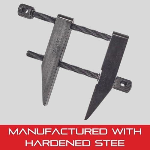 Image of Starrett Toolmakers Parallel Clamp - Ideal for Holding Work in Tapping and Drilling - 2-3 /4 inch Capacity, 1-25 /32 inch Throat Depth, Hardened Steel, Nice Finish - 161D