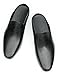 Santimon Men's Mules Formal Dress Loafers Leather Open Back Slippers Business Wedding Casual Fashion Slip On Clogs Sandals Summer Dress Shoes for Men Black 10.5 US