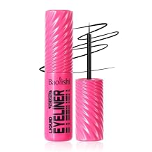 Liquid Eyeliner Pen Long-Lasting Black Eyeliner with Ultra-Fine Brush Tip, Waterproof & Smudge-Proof, Precision Eye Makeup for Daily Use