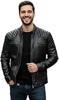 JAQUETA MASCULINA ESPORTIVA ADJAN COUROS LEGITIMO (BR, Alfa, XGG, Regular, Regular)