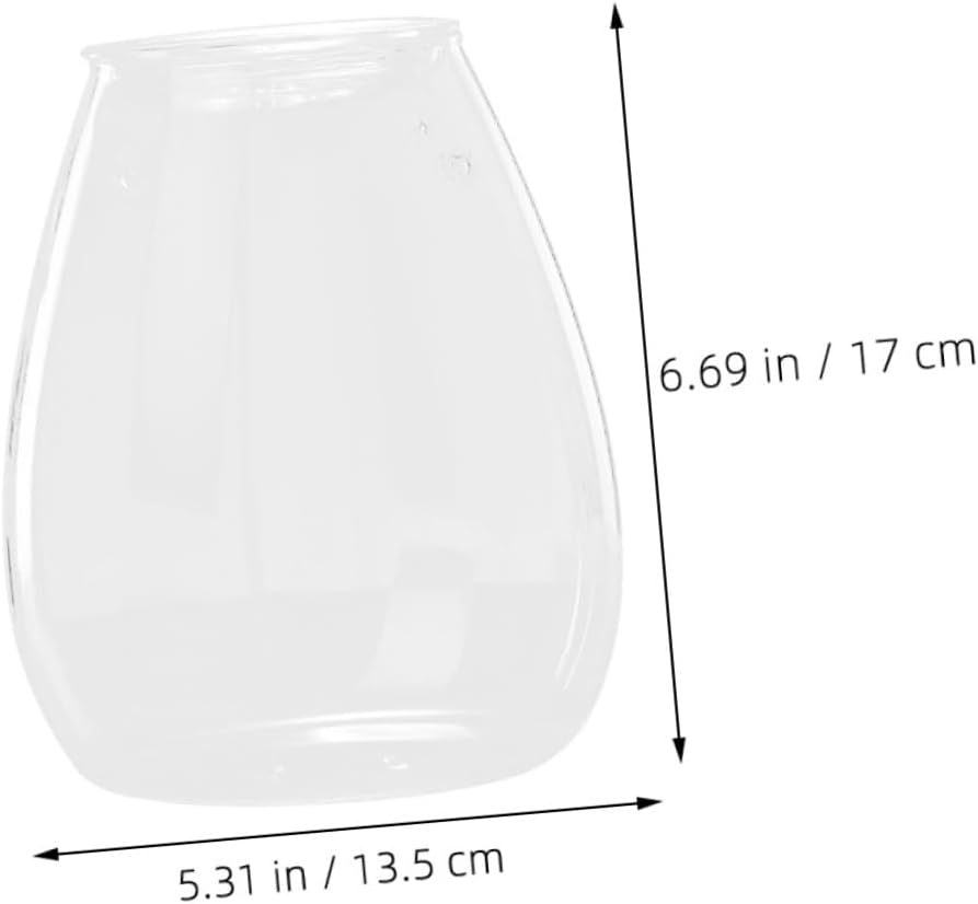 Eco Bottle Glass Cover for Hydroponics Vase Decorative Micro Landscape Planter