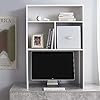 Yak About It Extra Depth Cube Dorm Desk Bookshelf - White