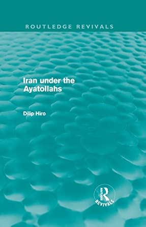 Iran under the Ayatollahs book cover