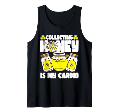 Beekeeper Graphic Cute Bee Honey Funny Design Apicultura Camiseta sin Mangas