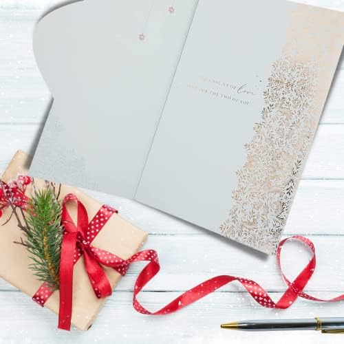 Clintons: Decorative Bauble Mum And Dad Christmas Card, Multi-Colour, 171 x 260, 1169153