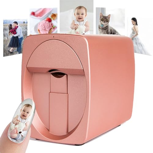 Erxewim Automatic Nail Printing Machine, Portable Mobile Nail Art Printing