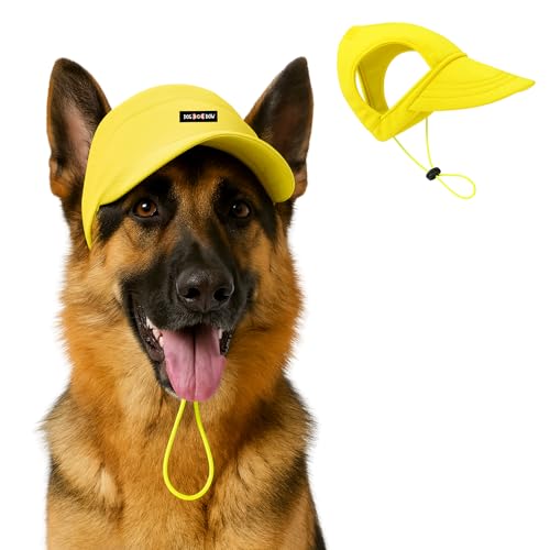 Image of Dog-O-Bow Baseball Cap for Dogs | Soft, Lightweight Cap (Medium)
