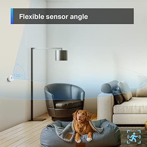 TP-Link Tapo Motion Sensor, Requires Tapo Hub, Long Battery Life w/Sub-1G Low-Power Wireless Protocol, Wide Range Detection, Adjustable Sensitivity, Real-Time Notification, Smart Action, Tapo T100 by Tapo - Image 4