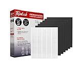 Topdeck ESSENTIALS C545 True HEPA Replacement Filter S, Compatible with Winix C545 Air Purifier,...