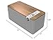 Klipsch The One Plus Premium Bluetooth Speaker System with Two 2.25” Full Range Drivers, 4.5” Woofer, Bluetooth 5.3 with Up to 40 ft. of Distance, Walnut