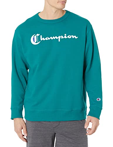 Sweat Champion Powerblend homme vert : fini les pulls qui rétrécissent
