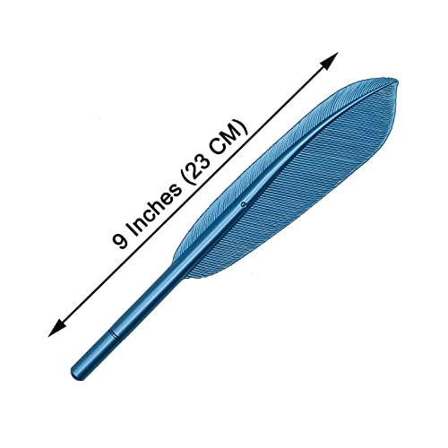 Maydahui 20Pcs Feather Rollerball Pen Artificial Wing Pens Creative Desktop Decoration Black Ink 5 Colors For Office School Teachers Students #TOP1