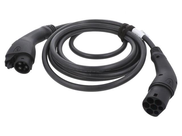 Câble eMobility 250V 7,2kW de 5 mètres pour borne électrique 32A IP44