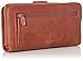Buxton Women's Heiress Ensemble Clutch, Mahogany, One Size