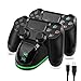 TGJOR PS4 Controller Charger - DualShock 4 PS4 Wireless Controller USB High-Speed Charging Dock, Playstation 4 Charging Station for Sony Playstation4 / PS4 / PS4 Slim / PS4 Pro Wireless Controller
