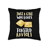 St. Louis Toasted Ravioli Throw Pillow