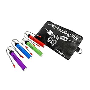 ANDERSEN HITCHES | Camping Utensils Accessories | Roasting Stix | Campfire Kitchen Equipment Essentials Marshmallows Smore Hot Dog Toaster Skewers Sticks | Must Have for Fire pit Camper Tools | 3277