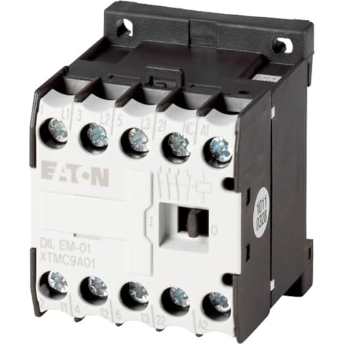 Mini-Contactor Eaton DILEM-01(24V50HZ) para protección de motores de 400 V y 4 kW